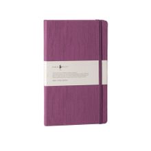 Fabio Ricci Lepidus 13x21 cm Çizgisiz Mor Defter
