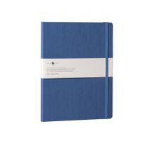 Fabio Ricci Lepidus 19x25 cm Kareli Saks Mavisi Defter