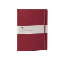 Fabio Ricci Lepidus 19x25 cm Noktalı Bordo Defter