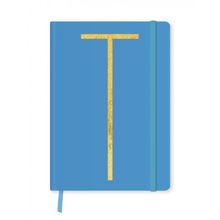 Fabooks T Monogram Harf Baskılı Defter