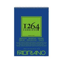 Fabriano 1264 Drawing Paper Üstten Spiralli 180 gr Çizim Defteri