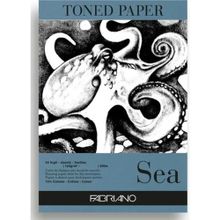 Fabriano Toned Paper Sea Deniz Rengi A4 120 gr 50 Yaprak Eskiz Blok
