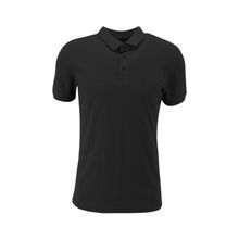 Fabrika Jakarlı Siyah Erkek Polo T-Shirt F4SM-TST 0939