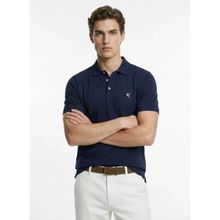 Fabrika Lacivert Erkek Polo T-Shirt F6SM-TST 2121 - 2XL