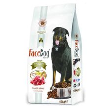 Face Dog 15 KG Kuzu Etli Pirinçli Yetişkin Köpek Maması
