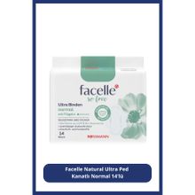 Facelle Natural Ultra Kanatlı Normal 14'lü Ped