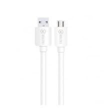 Factor-M Micro 2.4A 1 mt Beyaz Data ve Şarj Kablo