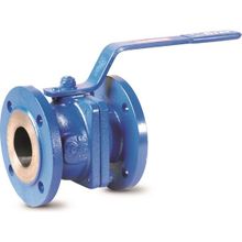 Faf 1100 Pn10-16 DN125 Gri Tam Geçişli Küresel Vana