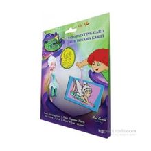 Fairies No 4 Kum Boyama Kartları