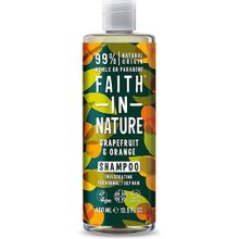 Faith In Nature 400 ml Doğal İçerikli Tazeleyici Greyfurt & Portakal Şampuan