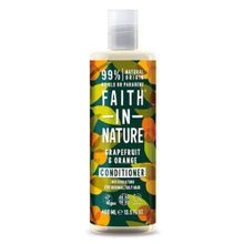 Faith In Nature Greyfurt Portakal Normal Yağlanmaya Kepeğe Meyilli Saçlar İçin %99 Doğal Tazeleyici Saç Bakım Kremi
