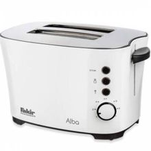 Fakir Alba 850 W 7 Programlı 2 Dilim Hazneli Ekmek Kızartma Makinesi Beyaz