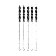 Falconetti 5 Adet Siyah 8 mm Pipo Pipet Boru Kamış Temizlik Temizleme Fırçası rd52