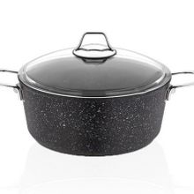 Falez 3032 Black Lıne 28 cm Derin Tencere