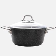 Falez Black Line 20 cm Derin Granit Tencere