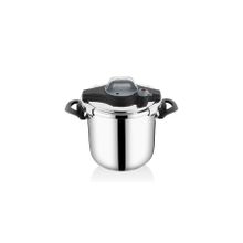 Falez CML0162 Casa Milano Vento 7 lt Siyah Gri Düdüklü Tencere