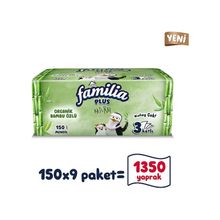 Familia 150'li Plus Natural Çek Al Mendil (9 adet)