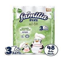 Familia 48 Rulo Plus Natural Kağıt Havlu (4 adet)