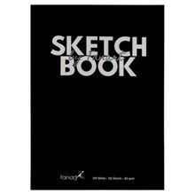 Fanart Academy A4 Siyah 80 gr Sert Kapak 96 Yaprak Sketch Book