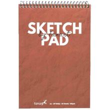 Fanart Academy A5 Bordo 80 gr Spiralli 50 Yaprak Sketch Pad