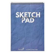 Fanart Academy Sketch Pad A4 Mavi 80 gr Spiralli 50 Yaprak Eskiz Defteri