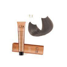 Fanola Oro Therapy 7.1 Blonde Ash 100 ml Amonyaksız Saç Boyası