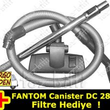 Fantom Canister DC 2800 Emici Başlık Teleskopik Boru Hortum Seti