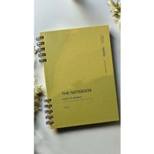 Fark Tanıtım The Notebook Serisi 80 Yaprak Noktalı A5 Olive Green Kapak Spiralli Defter