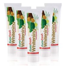 Farmasi 5x112 gr Eurofresh Aloe Veralı Misvaklı Beyazlatıcı Diş Macunu