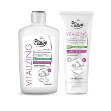 Farmasi Dr. C. Tuna Vitalizing Sarımsaklı 500 ml Şampuan + Vitalizing Sarımsaklı 200 ml Saç Bakım Maskesi