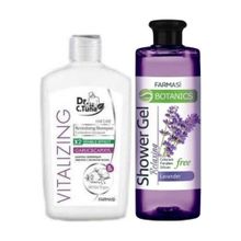 Farmasi Sarımsaklı 500 ml Şampuan + Dr. C. Tuna Lavantalı 500 ml Duş Jeli