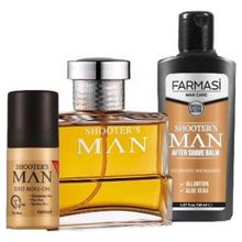 Farmasi Shooters Man EDP 100 ml 3'lü Erkek Parfüm Seti