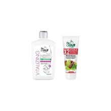 Farmasi Vitalizing Sarımsaklı 500 ml Şampuan + İki Kat Etkili 250 ml Masaj Jeli