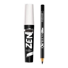 Farmasi Zen Siyah Maskara+Farmasi 01 Make Up Express Siyah Göz Kalemi