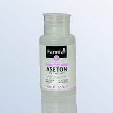 Farnia Profesyonel Naturel Pompalı 200 ml 90 Derece Oje Temizleyici Aseton