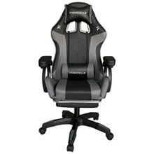 Fashcolle Dynamic Gri Siyah Masajlı Oyuncu Koltuğu