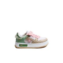 Fast Step 461XCA3002 Bej Beyaz Su Yeşili Unisex Çocuk Sneaker Ayakkabı