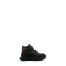 Fast Step 612KFA1586-2 Haki Hakiki Deri Kürklü Unisex Çocuk Klasik Bot