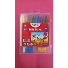 Fatih 12 Renk Uzun Crayon Mum Boya