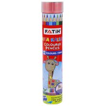Fatih KR710405 12 Renk Tam Boy Tüplü Kuru Boya Kalemi