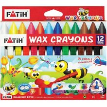 Fatih Wax Crayon Jumbo 12 Renk 50220 Mum Pastel Boya