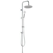 Fause KDS105 Slim Çelik Başlıklar Kolonlu Tepe Duş Seti