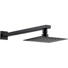 Fause Slim Metal 20x20 cm Gri Kare Duş Başlığı