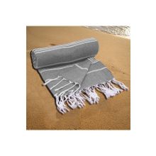 FAVORA Peştamal Plaj Havlusu 90x140 - Gri F2160