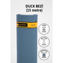 Favora Premier 15 mt İndigo Metrelik Duck Keten Su İtici Bez Kumaş
