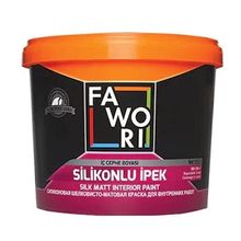 Fawori Kum Beyazı 7,5 lt Silikonlu Mat İç Cephe Duvar Boyası