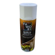 Fawori Mat Beyaz 400 ml Akrilik Sprey Boya