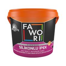 Fawori Silikonlu İpek 15 lt Çay Yeşili 15 kg İç Cephe Boyası