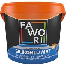 Fawori Su Damlası 15 kg Silikonlu Mat İç Cephe Boyası