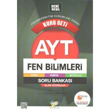 Fdd Yayınları AYT Fen Bilimleri Kurs Seti Soru Bankası